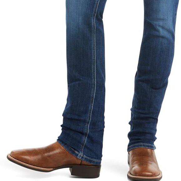 Ariat REAL Perfect Rise Abby Straight Leg Jean McKenzie Blue Women’s Size 27S - Picture 12 of 12